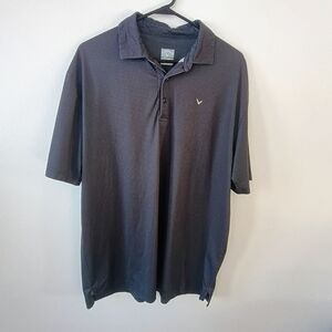 Callaway Mens Dri Fit Golf Polo Short Sleeve Performance Shirt Large USA